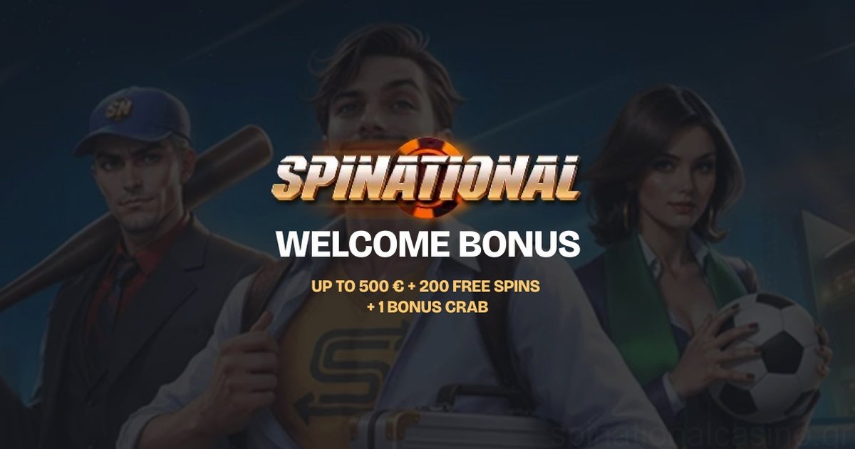 Spinational Casino Καλωσόρισμα